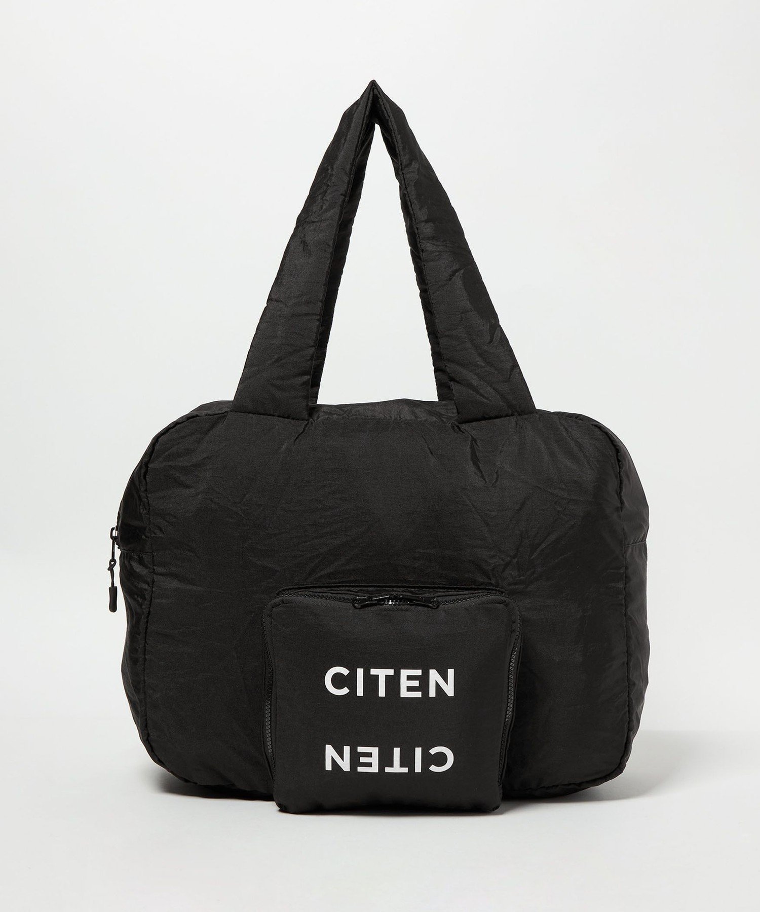 【シテン/CITEN】のCITEN キャリーフィットトート インテリア・キッズ・メンズ・レディースファッション・服の通販 founy(ファウニー) 　ファッション　Fashion　レディースファッション　Fashion for Women　バッグ　Bags　カラフル　Colorful Design　コンパクト　Compact, Small Size　フィット　Fit, Slim Fit　フロント　Front, Front Design　ポケット　Pocket, Pocket Detail　旅行　Travel　BLACK|ID: prp329100004983934 ipo3291000000037335022