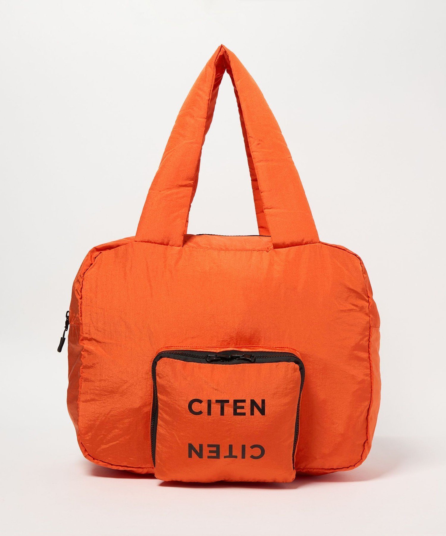 【シテン/CITEN】のCITEN キャリーフィットトート インテリア・キッズ・メンズ・レディースファッション・服の通販 founy(ファウニー) 　ファッション　Fashion　レディースファッション　Fashion for Women　バッグ　Bags　カラフル　Colorful Design　コンパクト　Compact, Small Size　フィット　Fit, Slim Fit　フロント　Front, Front Design　ポケット　Pocket, Pocket Detail　旅行　Travel　ORANGE|ID: prp329100004983934 ipo3291000000037335025