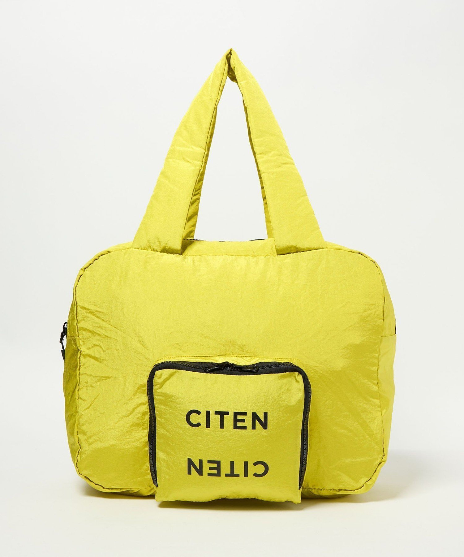 【シテン/CITEN】のCITEN キャリーフィットトート インテリア・キッズ・メンズ・レディースファッション・服の通販 founy(ファウニー) 　ファッション　Fashion　レディースファッション　Fashion for Women　バッグ　Bags　カラフル　Colorful Design　コンパクト　Compact, Small Size　フィット　Fit, Slim Fit　フロント　Front, Front Design　ポケット　Pocket, Pocket Detail　旅行　Travel　YELLOW|ID: prp329100004983934 ipo3291000000037335026