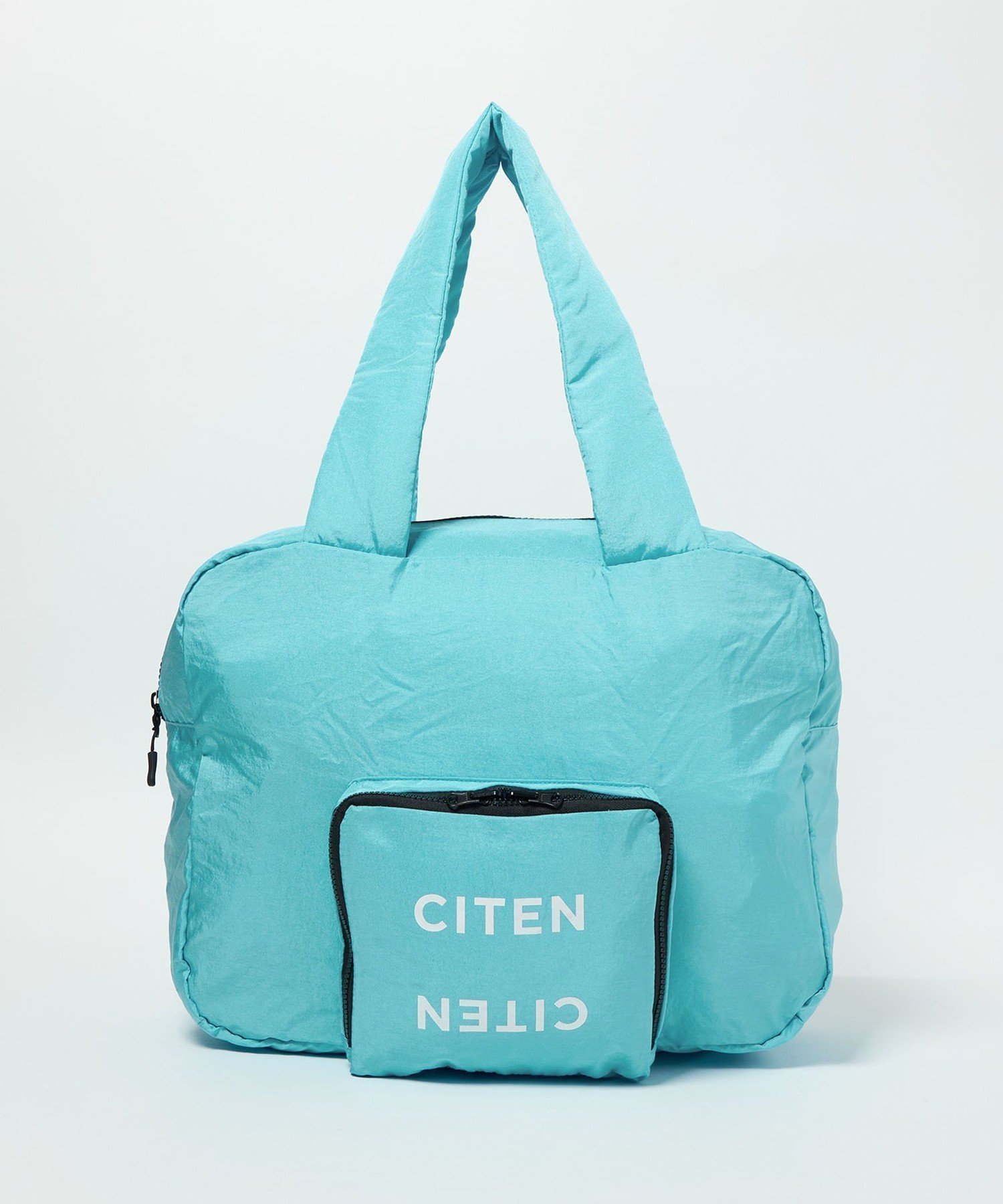 【シテン/CITEN】のCITEN キャリーフィットトート インテリア・キッズ・メンズ・レディースファッション・服の通販 founy(ファウニー) 　ファッション　Fashion　レディースファッション　Fashion for Women　バッグ　Bags　カラフル　Colorful Design　コンパクト　Compact, Small Size　フィット　Fit, Slim Fit　フロント　Front, Front Design　ポケット　Pocket, Pocket Detail　旅行　Travel　TURQUOISE|ID: prp329100004983934 ipo3291000000037335027