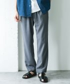 【アーバンリサーチ ドアーズ/URBAN RESEARCH DOORS / MEN】のリネンライクイージートラウザー 大人の最旬トレンドファッション＆コーディネート founy(ファウニー) ファッション Fashion メンズファッション Fashion for Men カットソー Cut and Sewn Top カーディガン Cardigan, Knitwear 吸水 Absorbent, Quick-Dry サンダル Sandals, Summer Shoes スニーカー Sneakers, Trainers スマート Smart, Elegant デスク Desk, Work Desk ドローコード Drawcord, Drawstring Cord フロント Front, Front Design リネン Linen, Linen Fabric リラックス Relax, Relaxed Fit ワーク Workwear, Utility Style S/S・春夏 SS, Spring/Summer, Warm Season おすすめ Recommended / Our Picks 夏 Summer 旅行 Travel 2026年 2026 2026春夏・S/S Spring/Summer 2026 SS26 thumbnail グレー|ID: prp329100004983935 ipo3291000000037335033