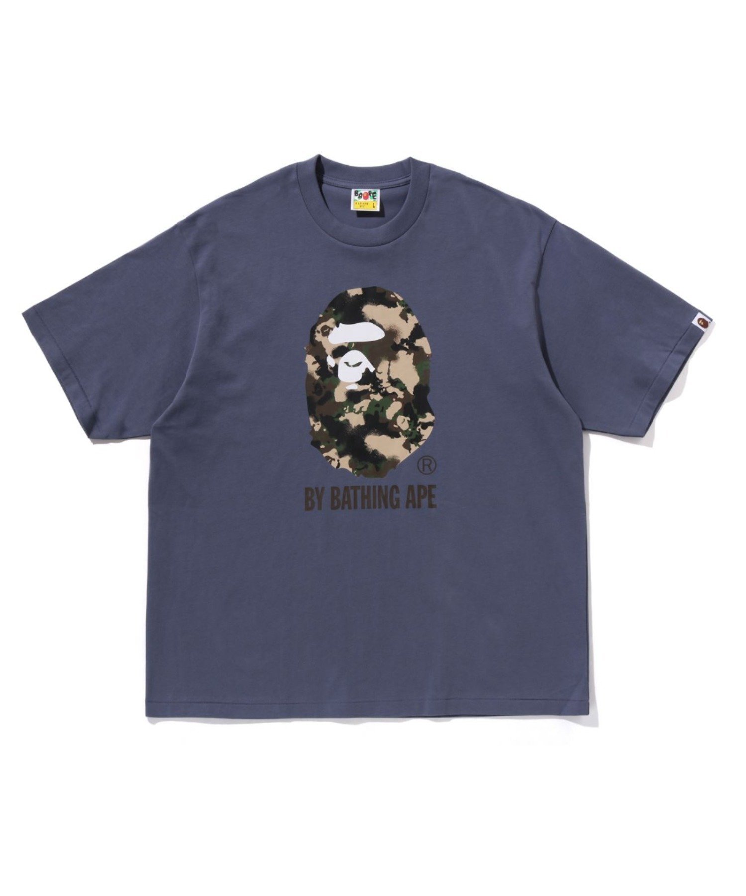 【その他のブランド/Other】のMAP CAMO BY BATHING APE RELAXED FIT TEE インテリア・キッズ・メンズ・レディースファッション・服の通販 founy(ファウニー) 　ファッション　Fashion　レディースファッション　Fashion for Women　フィット　Fit, Slim Fit　プリント　Print, Printed Pattern　ラバー　Rubber, Rubber Sole　リラックス　Relax, Relaxed Fit　CHARCOAL|ID: prp329100004983940 ipo3291000000037335060