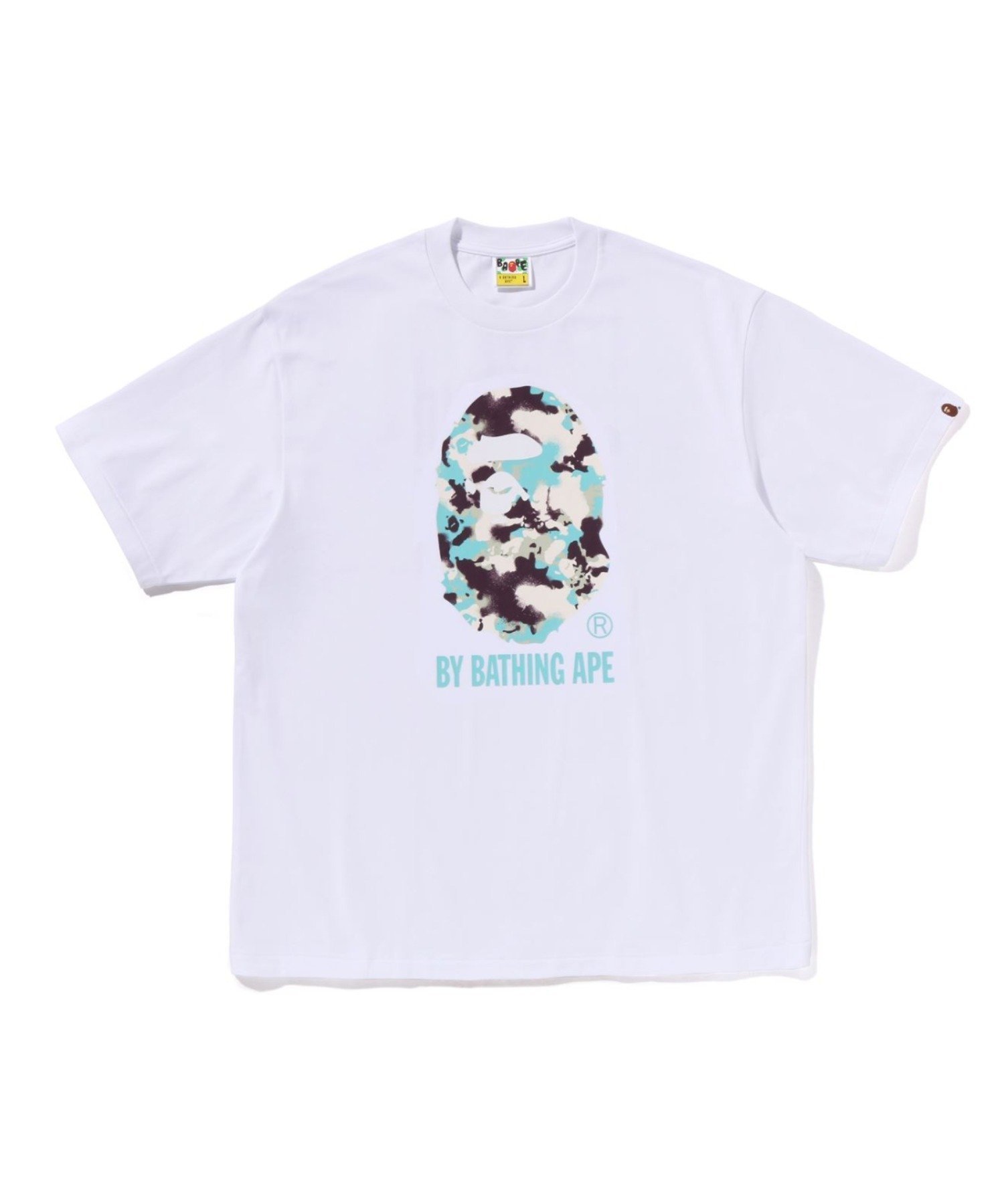 【その他のブランド/Other】のMAP CAMO BY BATHING APE RELAXED FIT TEE インテリア・キッズ・メンズ・レディースファッション・服の通販 founy(ファウニー) 　ファッション　Fashion　レディースファッション　Fashion for Women　フィット　Fit, Slim Fit　プリント　Print, Printed Pattern　ラバー　Rubber, Rubber Sole　リラックス　Relax, Relaxed Fit　WHITE|ID: prp329100004983940 ipo3291000000037335061