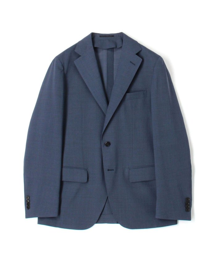 【トゥモローランド/TOMORROWLAND / MEN】のSuper120 sウールポリエステル シングルブレステッド2Bジャケット インテリア・キッズ・メンズ・レディースファッション・服の通販 founy(ファウニー) https://founy.com/ ファッション Fashion メンズファッション Fashion for Men 春 Spring カーディガン Cardigan, Knitwear 軽量 Lightweight, Ultra Light サマー Summer, Summer Style シェイプ Shape, Slim Fit ジャケット Jacket, Outerwear スラックス Slacks, Dress Pants セットアップ Set-Up, Coordinated Outfit 定番 Standard, Basic Item ベーシック Basic, Essential ポケット Pocket, Pocket Detail 別注 Limited Edition, Custom Order S/S・春夏 SS, Spring/Summer, Warm Season 夏 Summer ビジネス 仕事 通勤 Business / Work / Commuting 2025年 2025 2025春夏・S/S Spring/Summer 2025 SS25 |ID: prp329100004983952 ipo3291000000037335127