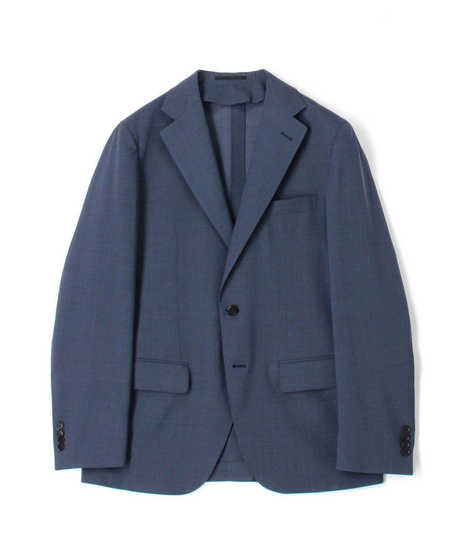 【トゥモローランド/TOMORROWLAND / MEN】のSuper120 sウールポリエステル シングルブレステッド2Bジャケット インテリア・キッズ・メンズ・レディースファッション・服の通販 founy(ファウニー) 　ファッション　Fashion　メンズファッション　Fashion for Men　春　Spring　カーディガン　Cardigan, Knitwear　軽量　Lightweight, Ultra Light　サマー　Summer, Summer Style　シェイプ　Shape, Slim Fit　ジャケット　Jacket, Outerwear　スラックス　Slacks, Dress Pants　セットアップ　Set-Up, Coordinated Outfit　定番　Standard, Basic Item　ベーシック　Basic, Essential　ポケット　Pocket, Pocket Detail　別注　Limited Edition, Custom Order　S/S・春夏　SS, Spring/Summer, Warm Season　夏　Summer　ビジネス 仕事 通勤　Business / Work / Commuting　2025年　2025　2025春夏・S/S　Spring/Summer 2025 SS25　67 ブルー|ID: prp329100004983952 ipo3291000000037335128
