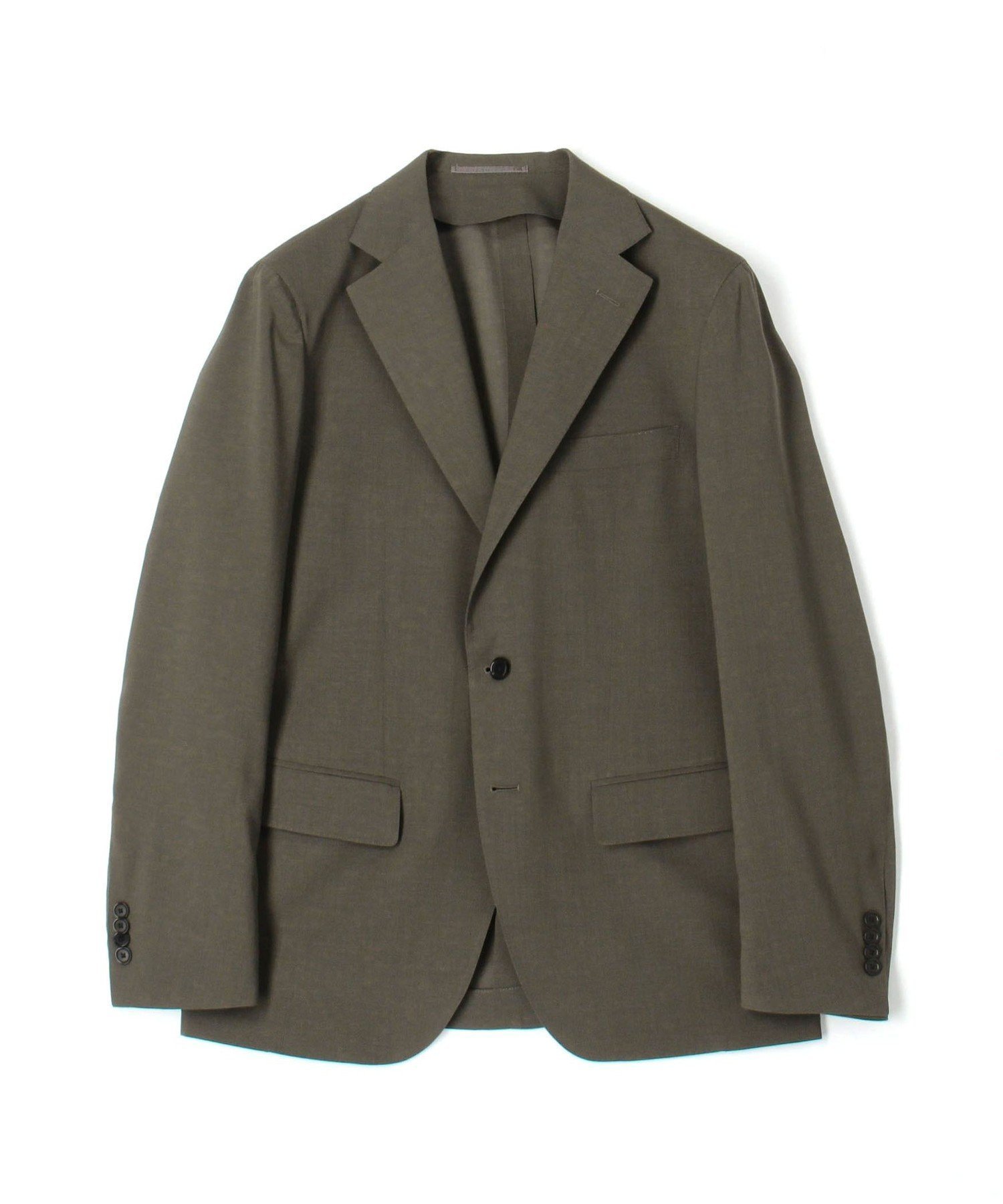 【トゥモローランド/TOMORROWLAND / MEN】のSuper120 sウールポリエステル シングルブレステッド2Bジャケット インテリア・キッズ・メンズ・レディースファッション・服の通販 founy(ファウニー) 　ファッション　Fashion　メンズファッション　Fashion for Men　春　Spring　カーディガン　Cardigan, Knitwear　軽量　Lightweight, Ultra Light　サマー　Summer, Summer Style　シェイプ　Shape, Slim Fit　ジャケット　Jacket, Outerwear　スラックス　Slacks, Dress Pants　セットアップ　Set-Up, Coordinated Outfit　定番　Standard, Basic Item　ベーシック　Basic, Essential　ポケット　Pocket, Pocket Detail　別注　Limited Edition, Custom Order　S/S・春夏　SS, Spring/Summer, Warm Season　夏　Summer　ビジネス 仕事 通勤　Business / Work / Commuting　2025年　2025　2025春夏・S/S　Spring/Summer 2025 SS25　57 カーキ|ID: prp329100004983952 ipo3291000000037335130