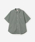 【ビショップ/Bshop / MEN】のボイルポプリン 半袖ワークシャツ MEN 大人の最旬トレンドファッション＆コーディネート founy(ファウニー) ファッション Fashion メンズファッション Fashion for Men 猫 Cat, Kitty フランス France, French フロント Front, Front Design ポケット Pocket, Pocket Detail 半袖 Short Sleeve, Half Sleeve ラバー Rubber, Rubber Sole ワイド Wide, Wide Fit ワーク Workwear, Utility Style thumbnail GREEN系1|ID: prp329100004983967 ipo3291000000037335184