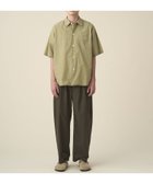 【ビショップ/Bshop / MEN】のボイルポプリン 半袖ワークシャツ MEN 大人の最旬トレンドファッション＆コーディネート founy(ファウニー) ファッション Fashion メンズファッション Fashion for Men 猫 Cat, Kitty フランス France, French フロント Front, Front Design ポケット Pocket, Pocket Detail 半袖 Short Sleeve, Half Sleeve ラバー Rubber, Rubber Sole ワイド Wide, Wide Fit ワーク Workwear, Utility Style thumbnail GREEN系2|ID: prp329100004983967 ipo3291000000037335185