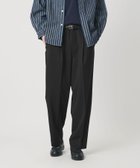 【ビューティ&ユース ユナイテッドアローズ/BEAUTY&YOUTH / UNITED ARROWS / MEN】のT/W 1P テーパードパンツ NO.9-Remix 手洗い可能 大人の最旬トレンドファッション＆コーディネート founy(ファウニー) ファッション Fashion メンズファッション Fashion for Men ボトムス Bottoms コイン Coin, Coin Design スマート Smart, Elegant スラックス Slacks, Dress Pants トレンド Trend, Trending Now ドレープ Drape, Draping Fabric バランス Balance, Style Balance パターン Pattern, Design Print ポケット Pocket, Pocket Detail ルーズ Loose, Oversized ワイド Wide, Wide Fit エレガント 上品 Elegant thumbnail BLACK|ID: prp329100004983973 ipo3291000000037335201