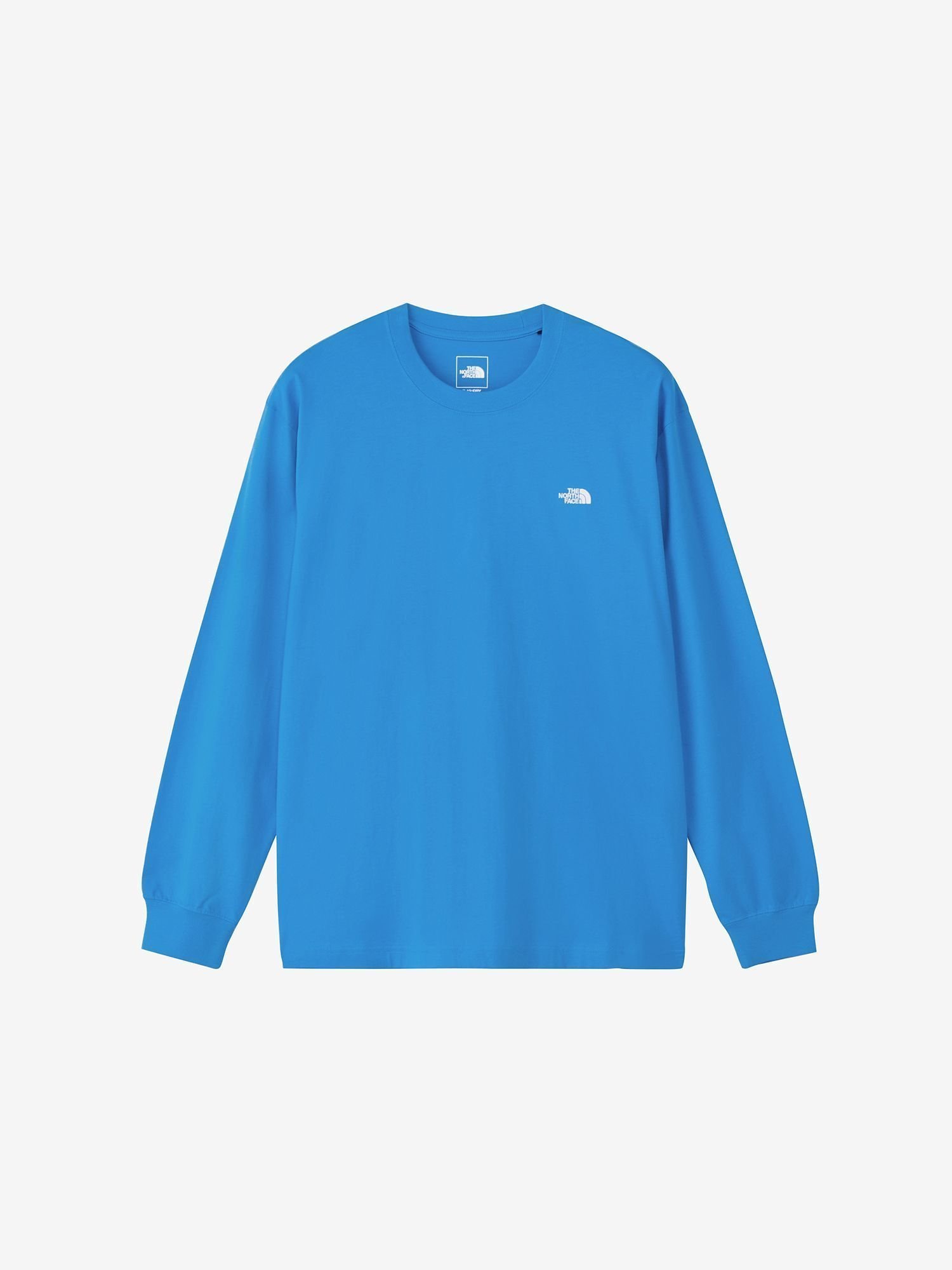 【ザ ノース フェイス/THE NORTH FACE / MEN】の【公式】ロングスリーブフラッシュドライヌプシコットンティー(メンズ) インテリア・キッズ・メンズ・レディースファッション・服の通販 founy(ファウニー) 　ファッション　Fashion　メンズファッション　Fashion for Men　シンプル　Simple, Minimal　フィット　Fit, Slim Fit　メンズ　Men's, Menswear　長袖　Long Sleeve, Full Sleeve　クリアレイクブルー|ID: prp329100004983990 ipo3291000000037335269