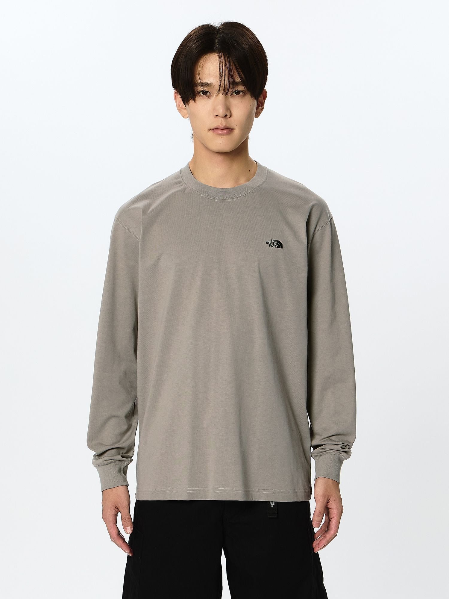 【ザ ノース フェイス/THE NORTH FACE / MEN】の【公式】ロングスリーブフラッシュドライヌプシコットンティー(メンズ) インテリア・キッズ・メンズ・レディースファッション・服の通販 founy(ファウニー) 　ファッション　Fashion　メンズファッション　Fashion for Men　シンプル　Simple, Minimal　フィット　Fit, Slim Fit　メンズ　Men's, Menswear　長袖　Long Sleeve, Full Sleeve　ストーンスラブ|ID: prp329100004983990 ipo3291000000037335270