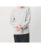 【ビューティ&ユース ユナイテッドアローズ/BEAUTY&YOUTH / UNITED ARROWS / MEN】のLACOSTE for BEAUTY YOUTH ワントーン ロング スリーブ カットソー 大人の最旬トレンドファッション＆コーディネート founy(ファウニー) ファッション Fashion メンズファッション Fashion for Men トップス・カットソー Cut & Sew Tops カットソー Cut and Sewn Top 鹿の子 Piqué, Kanoko Fabric ショート Short, Short Length ジャケット Jacket, Outerwear スラックス Slacks, Dress Pants スリーブ Sleeve, Long Sleeve / Short Sleeve デニム Denim, Jeans Material バランス Balance, Style Balance フランス France, French ポロシャツ Polo Shirt, Collared Tee 別注 Limited Edition, Custom Order メンズ Men's, Menswear リラックス Relax, Relaxed Fit ロング Long, Long-Length thumbnail LT.GRAY|ID: prp329100004983992 ipo3291000000037335281