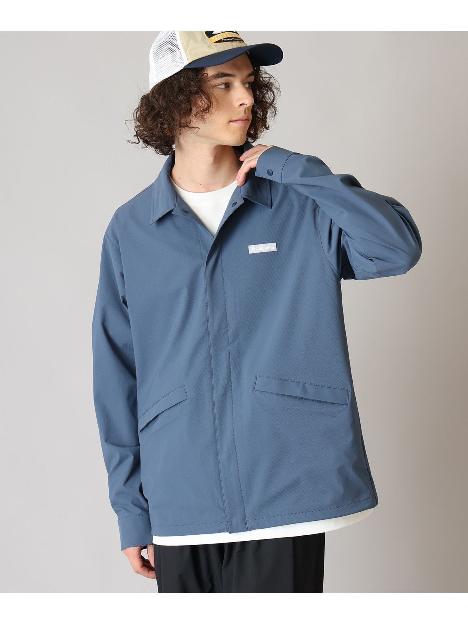 【コロンビア/Columbia / MEN】のColumbia/ マイククリークロングスリーブシャツ /コロンビア インテリア・キッズ・メンズ・レディースファッション・服の通販 founy(ファウニー) 　ファッション　Fashion　メンズファッション　Fashion for Men　おすすめ　Recommended / Our Picks　アウトドア　Outdoor Clothing　ジャケット　Jacket, Outerwear　セットアップ　Set-Up, Coordinated Outfit　ドローコード　Drawcord, Drawstring Cord　ネイビー[007011]|ID: prp329100004983993 ipo3291000000037335285