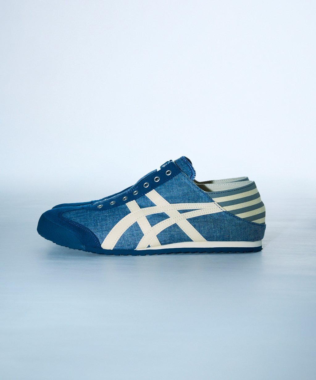 【オニツカ タイガー/Onitsuka Tiger】の【公式ショップ】MEXICO 66 PARATY インテリア・キッズ・メンズ・レディースファッション・服の通販 founy(ファウニー) 　ファッション　Fashion　レディースファッション　Fashion for Women　スタンダード　Standard, Basic　BLUE CHAMBRAY/NATURAL|ID: prp329100004983994 ipo3291000000037335288