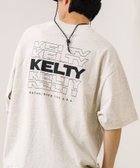 【フレディアンドグロスター/FREDY&GLOSTER / MEN】の【KELTY×GLOSTER】別注 バックタイポロゴT 杢グレー|ID: prp329100004984013 ipo3291000000037335375