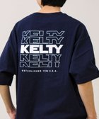 【フレディアンドグロスター/FREDY&GLOSTER / MEN】の【KELTY×GLOSTER】別注 バックタイポロゴT ネイビー|ID: prp329100004984013 ipo3291000000037335376