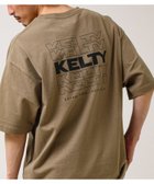 【フレディアンドグロスター/FREDY&GLOSTER / MEN】の【KELTY×GLOSTER】別注 バックタイポロゴT グレイッシュベージュ|ID: prp329100004984013 ipo3291000000037335377