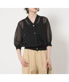 【ユナイテッドアローズ/UNITED ARROWS】のシアー Vネック カーディガン 5SL 大人の最旬トレンドファッション＆コーディネート founy(ファウニー) ファッション Fashion レディースファッション Fashion for Women トップス・カットソー Cut & Sew Tops カーディガン・羽織り Layered Style Cardigans Vネックトップス V-Neck Tops / V-Cut Neckline Shirts カーディガン Cardigan, Knitwear クラシック Classic, Timeless Style シアー Sheer, See-Through ノースリーブ Sleeveless, No-Sleeve ベーシック Basic, Essential 羽織 Haori, Light Jacket アウトレット Outlet / Clearance thumbnail BLACK|ID: prp329100004984149 ipo3291000000037337304
