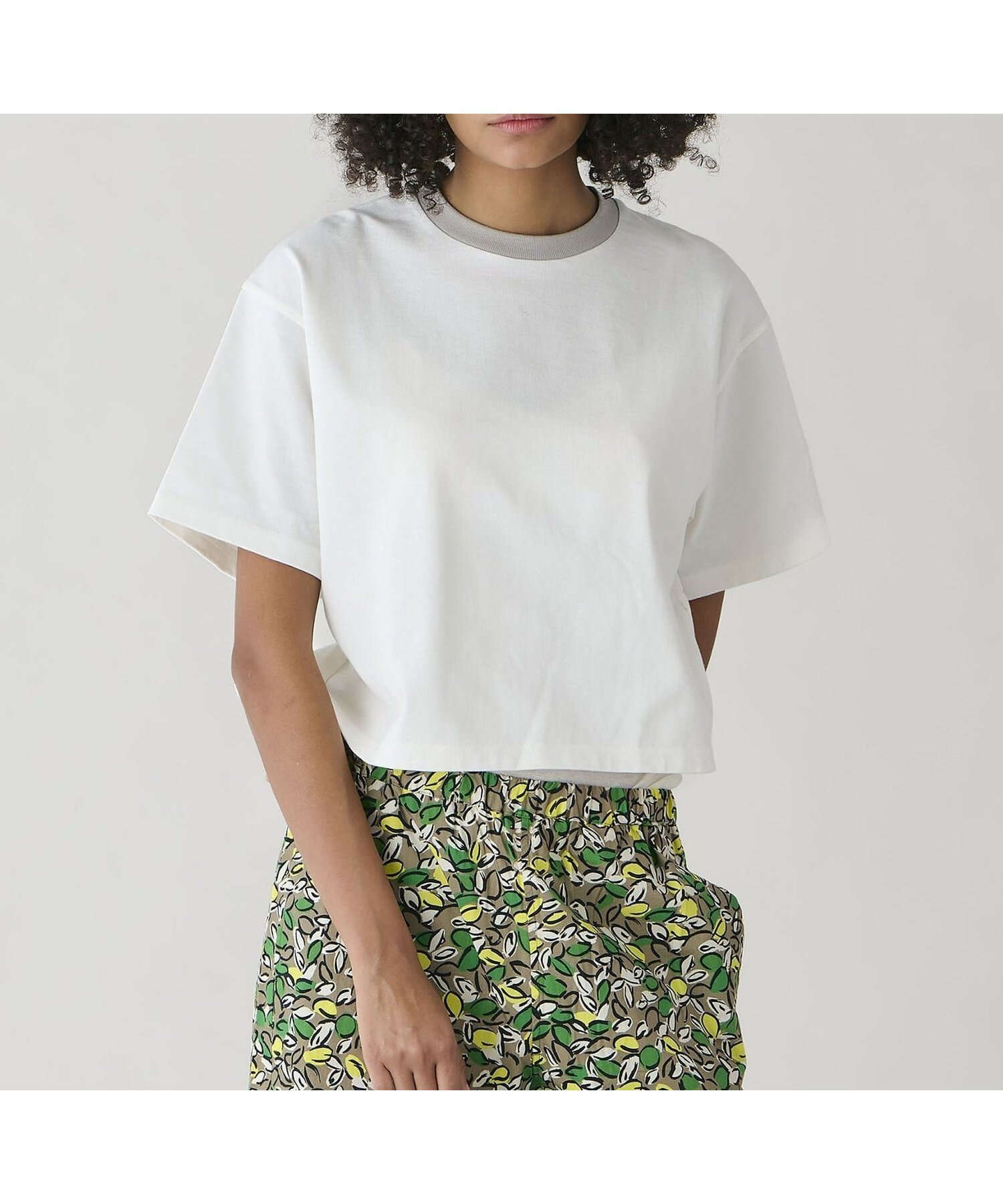 【ビショップ/Bshop】のマーセライズ クルーネック 半袖プルオーバー WOMEN インテリア・キッズ・メンズ・レディースファッション・服の通販 founy(ファウニー) 　ファッション　Fashion　レディースファッション　Fashion for Women　トップス・カットソー　Cut & Sew Tops　カジュアルプルオーバー・ニットトップス　Pullovers & Knit Tops / Casual Pullovers　カットソー　Cut and Sewn Top　ショルダー　Shoulder, Shoulder Strap　ショート　Short, Short Length　ドロップ　Drop Shoulder, Dropped Style　フランス　France, French　ボーダー　Border, Stripe　ワイド　Wide, Wide Fit　半袖　Short Sleeve, Half Sleeve　WHITE|ID: prp329100004984154 ipo3291000000037337337