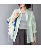 【ニコアンド/niko and】のプレミアムローン柄シャツ 大人の最旬トレンドファッション＆コーディネート founy(ファウニー) ファッション Fashion レディースファッション Fashion for Women トップス・カットソー Cut & Sew Tops シャツ・ブラウス・オフィスカジュアル Elegant Blouses & Button-Ups おすすめ Recommended / Our Picks ギンガム Gingham, Gingham Fabric スウェット / スエット Sweatshirt, Sweatwear ストライプ Stripe, Striped Pattern タンク Tank Top, Sleeveless Top チェック Check, Plaid, Tartan プレミアム Premium, High-End ベーシック Basic, Essential 定番 Standard, Basic Item 春 Spring thumbnail グリーンストライプ|ID: prp329100004984163 ipo3291000000037337406