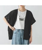 【グローバルワーク/GLOBAL WORK】のサラサラDRYVネックカーディガン半袖/655857 ブラック09|ID: prp329100004984191 ipo3291000000037366681