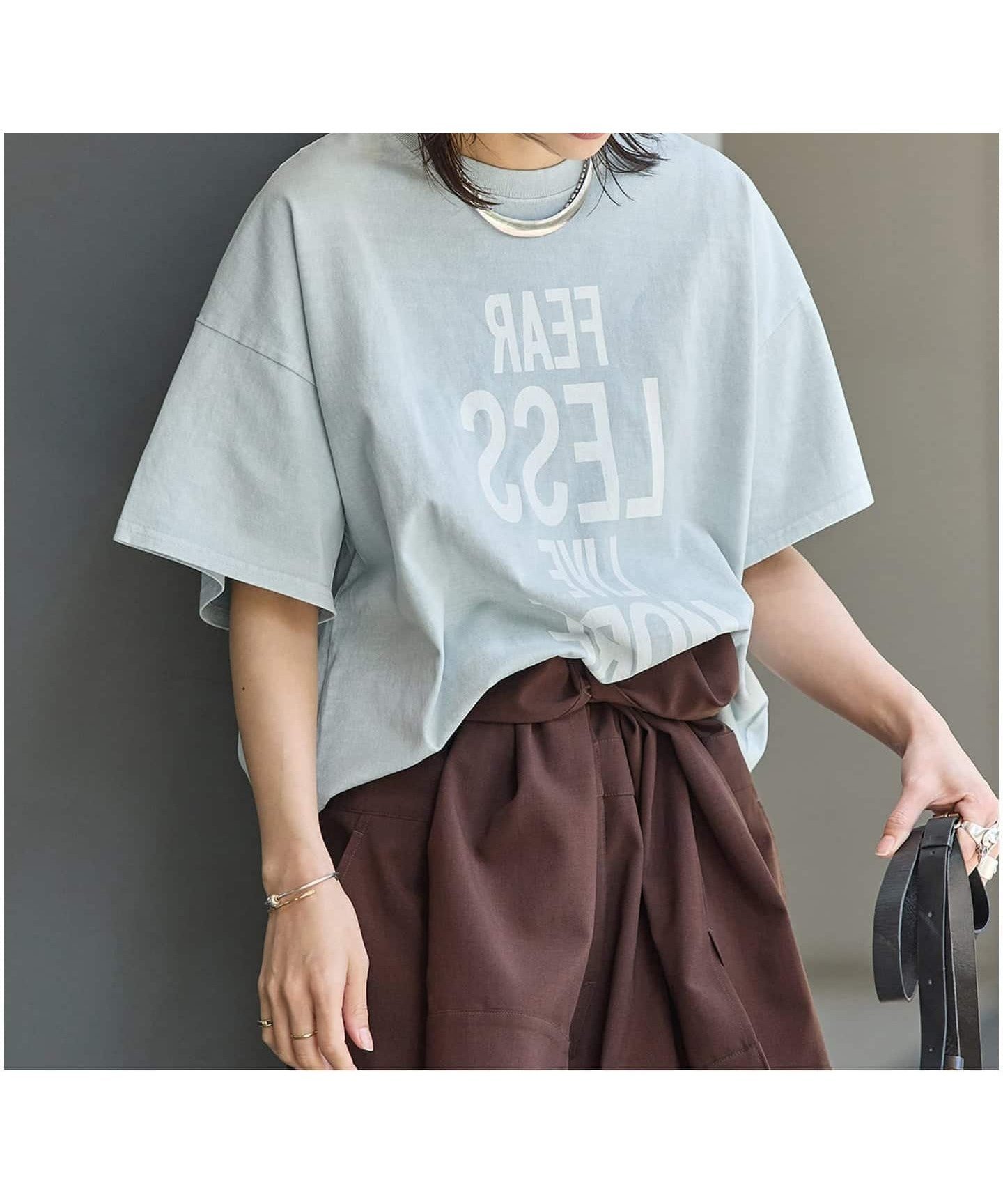 【ジャーナルスタンダード/JOURNAL STANDARD】の《追加 2》ラウンドヘムピグメントT インテリア・キッズ・メンズ・レディースファッション・服の通販 founy(ファウニー) 　ファッション　Fashion　レディースファッション　Fashion for Women　ボトム　Bottoms, Lower Wear　ラウンド　Round, Round Neck　リラックス　Relax, Relaxed Fit　人気　Popular, Best Seller　夏　Summer　サックスブルー|ID: prp329100004984214 ipo3291000000037337694
