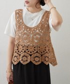 【アンドフォーエバー/RMAF】の【きれいめカジュアルセットアイテム】かぎ針ベスト Tシャツ 大人の最旬トレンドファッション＆コーディネート founy(ファウニー) ファッション Fashion レディースファッション Fashion for Women アウター Coat / Outerwear Collection トップス・カットソー Cut & Sew Tops シャツ・ブラウス・オフィスカジュアル Elegant Blouses & Button-Ups ロングTシャツ・Tシャツ Longline T-Shirts & Tees ベスト&ジレ / 重ね着スタイル Vests & Gilets アクセサリー Fashion Accessories かぎ針 Crochet キャップ Cap, Baseball Cap クロシェ Crochet, Knitted Lace サンダル Sandals, Summer Shoes シューズ Shoes, Footwear スニーカー Sneakers, Trainers デニム Denim, Jeans Material 手編み Hand-Knitted, Handmade Knit バレエ Ballet, Ballet Style ビスチェ Bustier, Corset Top フレア Flare, Flared プリーツ Pleats, Pleated ベスト Vest, Waistcoat 再入荷 Restock / Back in Stock おすすめ Recommended / Our Picks 2026年 2026 2026春夏・S/S Spring/Summer 2026 SS26 thumbnail モカ|ID: prp329100004984221 ipo3291000000037337730