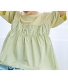 【コーエン/COEN】の布帛ドッキング 切替ギャザーTシャツ 大人の最旬トレンドファッション＆コーディネート founy(ファウニー) ファッション Fashion レディースファッション Fashion for Women トップス・カットソー Cut & Sew Tops シャツ・ブラウス・オフィスカジュアル Elegant Blouses & Button-Ups ロングTシャツ・Tシャツ Longline T-Shirts & Tees インナー Innerwear カットソー Cut and Sewn Top ギャザー Gathered, Ruffled 今季 This Season, Current Season 切替 Switching, Contrast Panel スニーカー Sneakers, Trainers セットアップ Set-Up, Coordinated Outfit デニム Denim, Jeans Material ドッキング Docking, Mixed Material バランス Balance, Style Balance バレエ Ballet, Ballet Style ワイド Wide, Wide Fit おすすめ Recommended / Our Picks エレガント 上品 Elegant 2026年 2026 2026春夏・S/S Spring/Summer 2026 SS26 thumbnail LIME|ID: prp329100004984226 ipo3291000000037337767