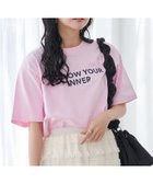【コーエン/COEN】の接触冷感ロゴアソートプリントTシャツ 大人の最旬トレンドファッション＆コーディネート founy(ファウニー) ファッション Fashion レディースファッション Fashion for Women トップス・カットソー Cut & Sew Tops シャツ・ブラウス・オフィスカジュアル Elegant Blouses & Button-Ups ロングTシャツ・Tシャツ Longline T-Shirts & Tees グラフィック Graphic, Graphic Design シンプル Simple, Minimal トレンド Trend, Trending Now フィット Fit, Slim Fit リラックス Relax, Relaxed Fit おすすめ Recommended / Our Picks thumbnail LT.PINK|ID: prp329100004984296 ipo3291000000037338226