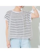 【コカ/COCA】のチュールドッキングT 大人の最旬トレンドファッション＆コーディネート founy(ファウニー) ファッション Fashion レディースファッション Fashion for Women 春 Spring カットソー Cut and Sewn Top シアー Sheer, See-Through スラックス Slacks, Dress Pants チュール Tulip, Tulip Motif デニム Denim, Jeans Material ドッキング Docking, Mixed Material ポケット Pocket, Pocket Detail 半袖 Short Sleeve, Half Sleeve ワイド Wide, Wide Fit 夏 Summer 2026年 2026 2026春夏・S/S Spring/Summer 2026 SS26 thumbnail Border|ID: prp329100004984301 ipo3291000000037338252