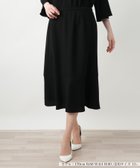 【レリアンプラスハウス/Leilian PLUS HOUSE】のミモレスカート 大人の最旬トレンドファッション＆コーディネート founy(ファウニー) ファッション Fashion レディースファッション Fashion for Women スカート Skirts ウォッシャブル Machine Washable エレガント 上品 Elegant フィット Fit, Slim Fit フェミニン Feminine, Girly ポケット Pocket, Pocket Detail 夏 Summer thumbnail ブラック|ID: prp329100004984414 ipo3291000000037338740