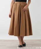 【レリアンプラスハウス/Leilian PLUS HOUSE】の洗えるギャザースカート 大人の最旬トレンドファッション＆コーディネート founy(ファウニー) ファッション Fashion レディースファッション Fashion for Women スカート Skirts ウォッシャブル Machine Washable ギャザー Gathered, Ruffled タイプライター Typewriter Fabric, Crisp Cotton ポケット Pocket, Pocket Detail エレガント 上品 Elegant 洗える Machine Washable 秋 Autumn thumbnail キャメル系|ID: prp329100004984417 ipo3291000000037338747