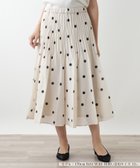 【レリアンプラスハウス/Leilian PLUS HOUSE】のドットプリーツスカート 大人の最旬トレンドファッション＆コーディネート founy(ファウニー) ファッション Fashion レディースファッション Fashion for Women スカート Skirts プリーツスカート / 上品フェミニンスタイル Pleated Skirts ウォッシャブル Machine Washable トレンド Trend, Trending Now ドット Polka Dot, Dot Pattern ドレープ Drape, Draping Fabric プリーツ Pleats, Pleated ポケット Pocket, Pocket Detail エレガント 上品 Elegant thumbnail アイボリー|ID: prp329100004984423 ipo3291000000037338765
