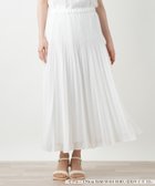 【レリアンプラスハウス/Leilian PLUS HOUSE】のロングプリーツスカート【BOURGE】 大人の最旬トレンドファッション＆コーディネート founy(ファウニー) ファッション Fashion レディースファッション Fashion for Women スカート Skirts プリーツスカート / 上品フェミニンスタイル Pleated Skirts ウォッシャブル Machine Washable エレガント 上品 Elegant プリーツ Pleats, Pleated ポケット Pocket, Pocket Detail thumbnail アイボリー|ID: prp329100004984425 ipo3291000000037338773