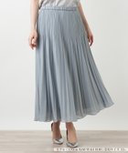 【レリアンプラスハウス/Leilian PLUS HOUSE】のロングプリーツスカート【BOURGE】 大人の最旬トレンドファッション＆コーディネート founy(ファウニー) ファッション Fashion レディースファッション Fashion for Women スカート Skirts プリーツスカート / 上品フェミニンスタイル Pleated Skirts ウォッシャブル Machine Washable エレガント 上品 Elegant プリーツ Pleats, Pleated ポケット Pocket, Pocket Detail thumbnail ライトグレー|ID: prp329100004984425 ipo3291000000037338774