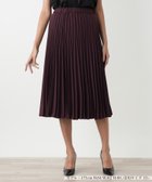 【レリアンプラスハウス/Leilian PLUS HOUSE】のプリーツスカート【BOURGE】 大人の最旬トレンドファッション＆コーディネート founy(ファウニー) ファッション Fashion レディースファッション Fashion for Women スカート Skirts プリーツスカート / 上品フェミニンスタイル Pleated Skirts ウォッシャブル Machine Washable エレガント 上品 Elegant ジャケット Jacket, Outerwear セットアップ Set-Up, Coordinated Outfit プリーツ Pleats, Pleated ポケット Pocket, Pocket Detail 秋 Autumn thumbnail ボルドー|ID: prp329100004984426 ipo3291000000037338776
