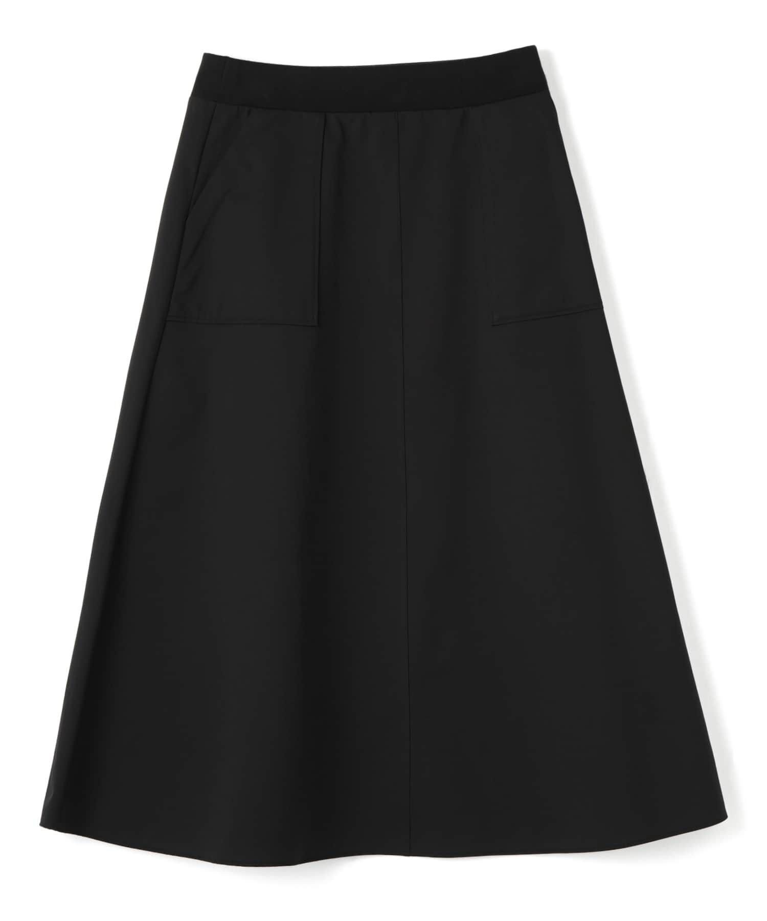 【レリアンプラスハウス/Leilian PLUS HOUSE】のスカート【プラス企画】 インテリア・キッズ・メンズ・レディースファッション・服の通販 founy(ファウニー) 　ファッション　Fashion　レディースファッション　Fashion for Women　スカート　Skirts　ウォッシャブル　Machine Washable　秋　Autumn　ドレープ　Drape, Draping Fabric　フィット　Fit, Slim Fit　ポケット　Pocket, Pocket Detail　無地　Plain, Solid Color　レギュラー　Regular, Standard Fit　ブラック|ID: prp329100004984427 ipo3291000000037338780