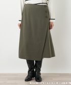 【レリアンプラスハウス/Leilian PLUS HOUSE】のスカート 大人の最旬トレンドファッション＆コーディネート founy(ファウニー) ファッション Fashion レディースファッション Fashion for Women スカート Skirts ウォッシャブル Machine Washable ドレープ Drape, Draping Fabric ポケット Pocket, Pocket Detail 秋 Autumn thumbnail カーキ系|ID: prp329100004984429 ipo3291000000037338785