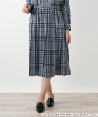 【レリアンプラスハウス/Leilian PLUS HOUSE】のプリーツスカート 大人の最旬トレンドファッション＆コーディネート founy(ファウニー) ファッション Fashion レディースファッション Fashion for Women スカート Skirts プリーツスカート / 上品フェミニンスタイル Pleated Skirts ウォッシャブル Machine Washable セットアップ Set-Up, Coordinated Outfit チェック Check, Plaid, Tartan プリーツ Pleats, Pleated ポケット Pocket, Pocket Detail エレガント 上品 Elegant 洗える Machine Washable 秋 Autumn thumbnail スカイブルー|ID: prp329100004984430 ipo3291000000037338788