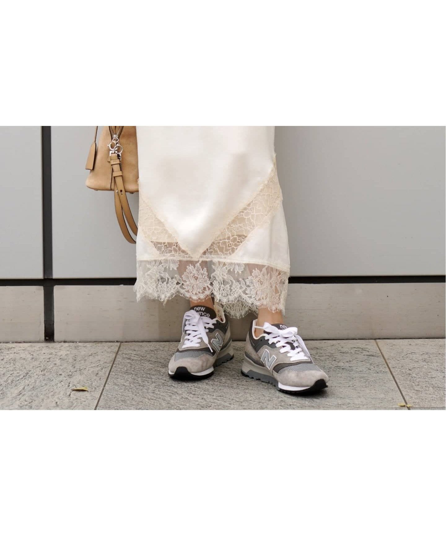 【エーピーストゥディオ/AP STUDIO】のレースサテンスカート インテリア・キッズ・メンズ・レディースファッション・服の通販 founy(ファウニー) 　ファッション　Fashion　レディースファッション　Fashion for Women　スカート　Skirts　おすすめ　Recommended / Our Picks　サテン　Satin, Glossy Fabric　スマート　Smart, Elegant　レース　Lace, Lace Fabric　ヴィンテージ　Vintage Style　ベージュ|ID: prp329100004984440 ipo3291000000037338820