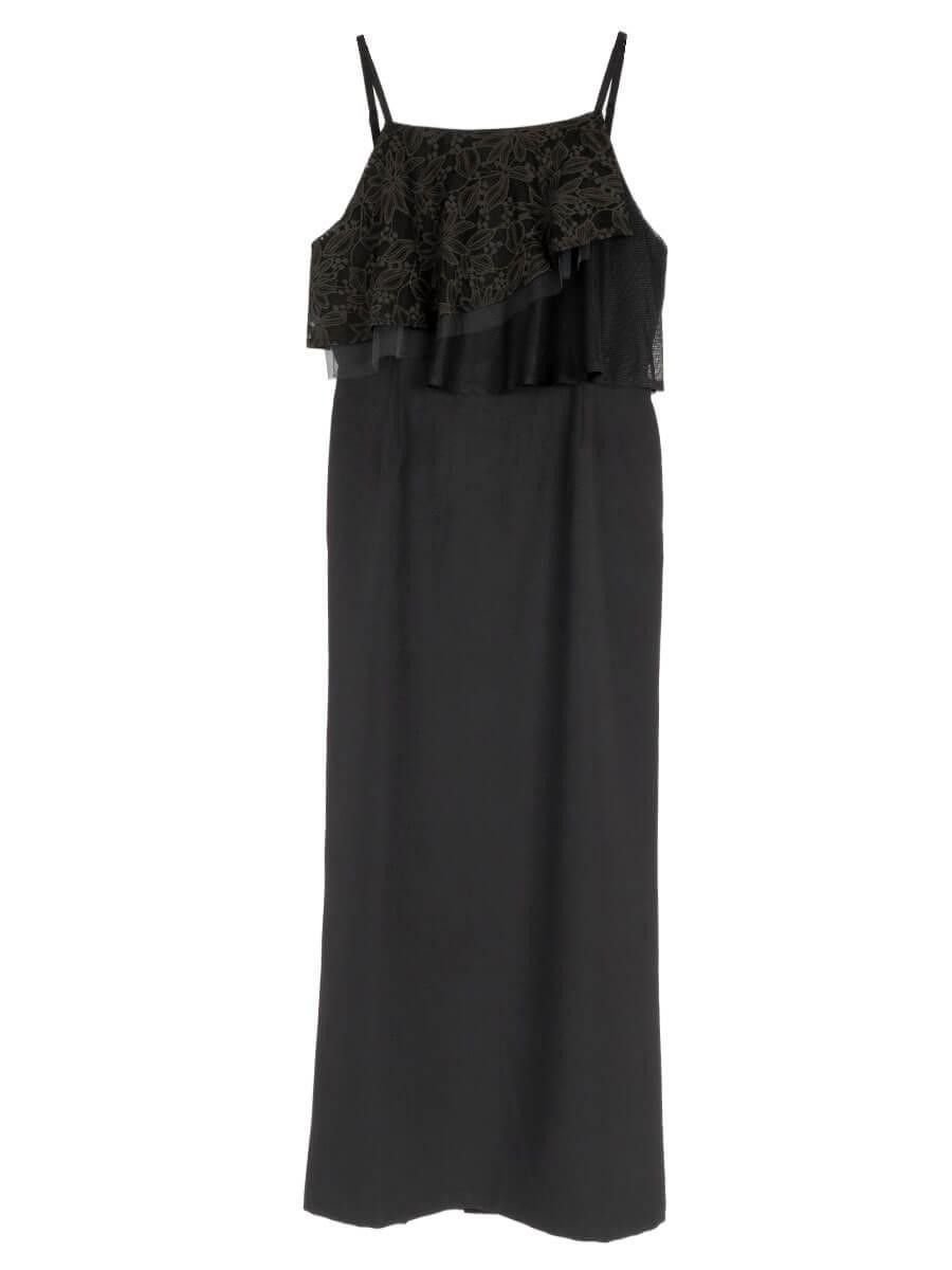 【ラシュッド/LASUD】のFLOWER LACE COMBINATION CAMISOLE DRESS 大人の最旬トレンドファッション＆コーディネート founy(ファウニー) 　ファッション　Fashion　レディースファッション　Fashion for Women　ワンピース　Dresses　フォーマル・パーティードレス・結婚式用ドレス　Elegant & Casual Dresses　おすすめ　Recommended / Our Picks　インナー　Innerwear　カットソー　Cut and Sewn Top　シンプル　Simple, Minimal　チュール　Tulip, Tulip Motif　フラワー　Flower, Floral　フリル　Frill, Ruffle　ラップ　Wrap, Wrap Design　リラックス　Relax, Relaxed Fit　レース　Lace, Lace Fabric　エレガント 上品　Elegant　 other-1|ID: prp329100004984451 ipo3291000000037338871