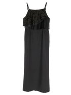 【ラシュッド/LASUD】のFLOWER LACE COMBINATION CAMISOLE DRESS 大人の最旬トレンドファッション＆コーディネート founy(ファウニー) ファッション Fashion レディースファッション Fashion for Women ワンピース Dresses フォーマル・パーティードレス・結婚式用ドレス Elegant & Casual Dresses おすすめ Recommended / Our Picks インナー Innerwear カットソー Cut and Sewn Top シンプル Simple, Minimal チュール Tulip, Tulip Motif フラワー Flower, Floral フリル Frill, Ruffle ラップ Wrap, Wrap Design リラックス Relax, Relaxed Fit レース Lace, Lace Fabric エレガント 上品 Elegant thumbnail ブラック|ID: prp329100004984451 ipo3291000000037338872