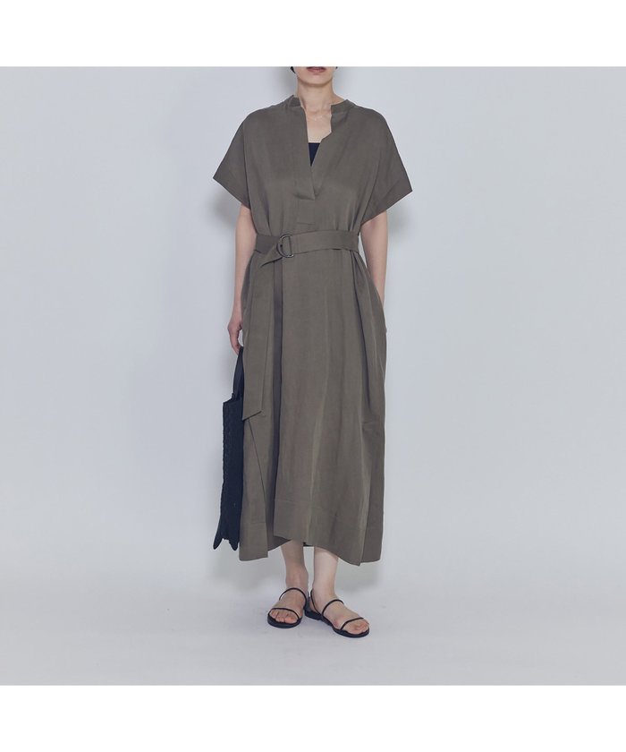 【プルミエ アロンディスモン/1er Arrondissement / MEN】の【追加】テンセルリネンカフタンワンピース インテリア・キッズ・メンズ・レディースファッション・服の通販 founy(ファウニー) https://founy.com/ ファッション Fashion メンズファッション Fashion for Men スキッパー Skipper, Open Collar ミックス Mix, Mixed Style リネン Linen, Linen Fabric エレガント 上品 Elegant |ID: prp329100004984461 ipo3291000000037338907