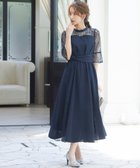 【ビーフラット/bflat】のビスチェ風ハイネックレース結婚式ワンピース 大人の最旬トレンドファッション＆コーディネート founy(ファウニー) ファッション Fashion レディースファッション Fashion for Women ワンピース Dresses クラシカル Classical, Vintage-Inspired デコルテ Décolleté, Neckline ハイネック High Neck, Mock Neck ビスチェ Bustier, Corset Top レース Lace, Lace Fabric 結婚式 Wedding thumbnail ネイビー|ID: prp329100004984463 ipo3291000000037338916