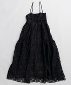 【メゾンスペシャル/MAISON SPECIAL】のEmbroidered Tiered Cami Dress / エンブロイダリーティアードキャミワンピース 大人の最旬トレンドファッション＆コーディネート founy(ファウニー) ファッション Fashion レディースファッション Fashion for Women ワンピース Dresses フォーマル・パーティードレス・結婚式用ドレス Elegant & Casual Dresses キャミソールワンピース Camisole Dresses オケージョン Occasion Wear シンプル Simple, Minimal テクスチャー Texture, Textured Fabric バランス Balance, Style Balance レース Lace, Lace Fabric エレガント 上品 Elegant 夏 Summer thumbnail BLK|ID: prp329100004984467 ipo3291000000037338929