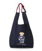 【ムーンバット/MOONBAT】の【WEB限定】POLO RALPH LAUREN(ポロ ラルフ ローレン)ポロベア ベルト付き レインバッグ 大人の最旬トレンドファッション＆コーディネート founy(ファウニー) ファッション Fashion レディースファッション Fashion for Women バッグ Bags ベルト&ウエストマーク Belts & Waist Accessories アイビー Ivy Pattern コンパクト Compact, Small Size ニューヨーク New York, NYC Style フロント Front, Front Design thumbnail ネイビーブルー|ID: prp329100004984473 ipo3291000000037338962