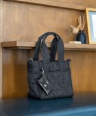 【グローバルワーク/GLOBAL WORK】の推しごとキルティング2WAYトート/286268 大人の最旬トレンドファッション＆コーディネート founy(ファウニー) ファッション Fashion レディースファッション Fashion for Women バッグ Bags キルティング Quilted, Quilting ショルダー Shoulder, Shoulder Strap チャーム Charm, Pendant ポケット Pocket, Pocket Detail リップ Lip, Lip Motif 軽量 Lightweight, Ultra Light ビジネス 仕事 通勤 Business / Work / Commuting thumbnail ブラック09|ID: prp329100004984475 ipo3291000000037367784