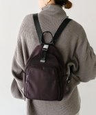 【ヴィータフェリーチェ/VitaFelice】のメタルバックルナイロンミニリュック 小さめ レディース 軽量 7ポケット 大人の最旬トレンドファッション＆コーディネート founy(ファウニー) ファッション Fashion レディースファッション Fashion for Women バッグ Bags おすすめ Recommended / Our Picks スタイリッシュ Stylish, Fashionable フォルム Silhouette, Form ポケット Pocket, Pocket Detail リュック Backpack, Rucksack 軽量 Lightweight, Ultra Light thumbnail ブラウン|ID: prp329100004984479 ipo3291000000037397608