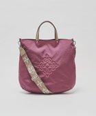【ラシット/russet】のスリム2WAYトートバッグ ナイロン 大人の最旬トレンドファッション＆コーディネート founy(ファウニー) ファッション Fashion レディースファッション Fashion for Women バッグ Bags エレガント 上品 Elegant ショルダー Shoulder, Shoulder Strap シルバー Silver, Metallic Silver シンプル Simple, Minimal スリム Slim, Slim Fit 定番 Standard, Basic Item 人気 Popular, Best Seller バランス Balance, Style Balance フォルム Silhouette, Form ポケット Pocket, Pocket Detail モチーフ Motif, Design Theme 日本製 Made In Japan ビジネス 仕事 通勤 Business / Work / Commuting thumbnail ピンクその他2|ID: prp329100004984485 ipo3291000000037339054