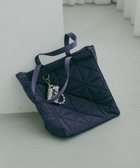 【グローバルワーク/GLOBAL WORK】の推しごとキルティングトート/145465 大人の最旬トレンドファッション＆コーディネート founy(ファウニー) ファッション Fashion レディースファッション Fashion for Women バッグ Bags アクセサリー Fashion Accessories キルティング Quilted, Quilting チャーム Charm, Pendant ポーチ Pouch, Small Case リップ Lip, Lip Motif 軽量 Lightweight, Ultra Light ビジネス 仕事 通勤 Business / Work / Commuting thumbnail ネイビー艶89|ID: prp329100004984487 ipo3291000000037339078